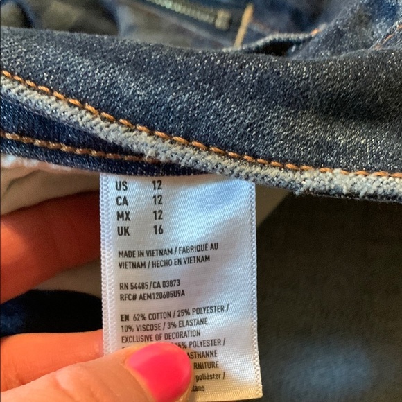 Denim Mini Skirt - Picture 3 of 4